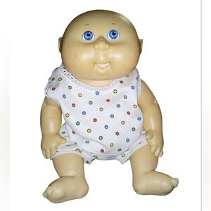Cabbage Patch Baby Doll 1993 Bald Blue Eyes Xavier Roberts